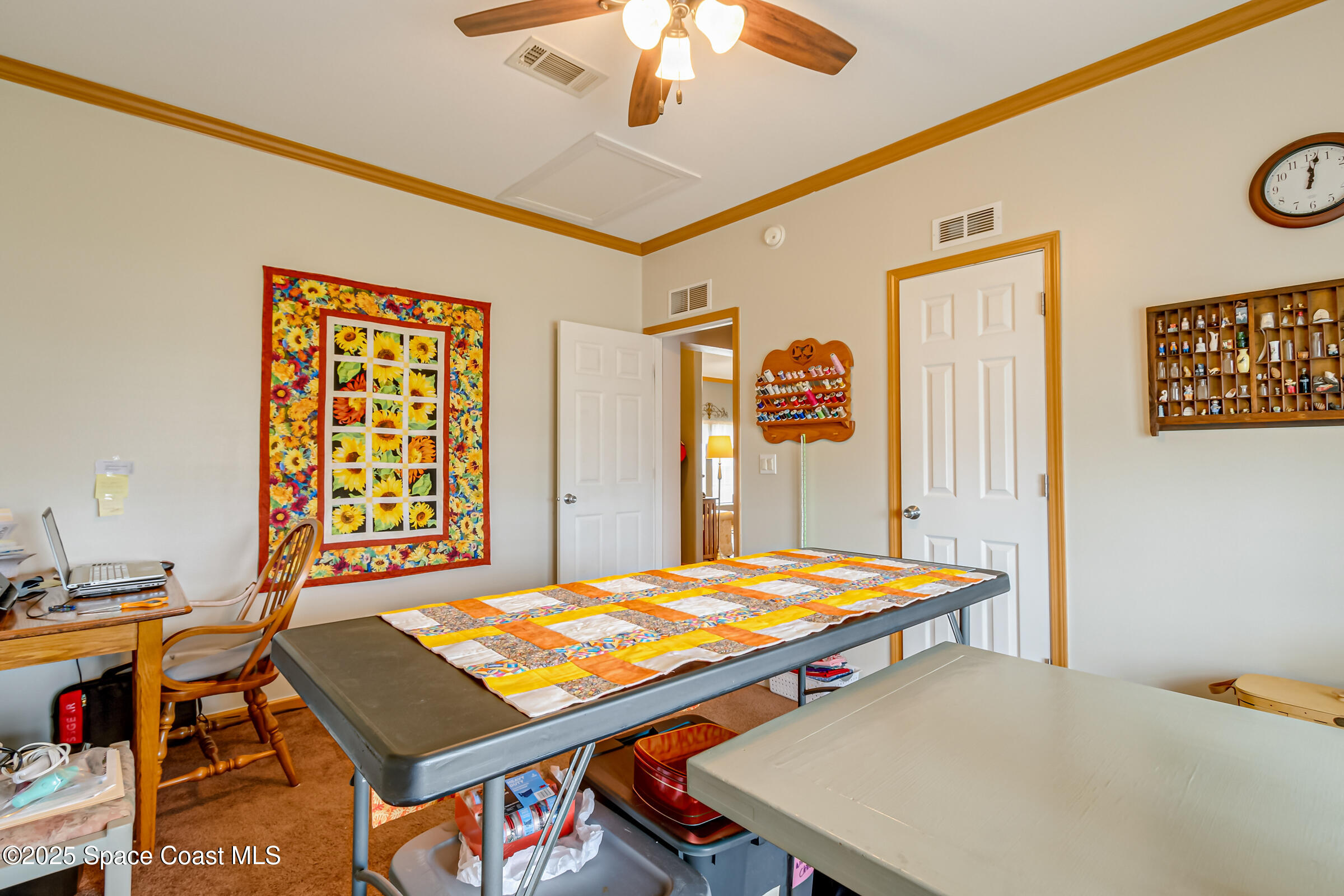694 Outer Drive, Unit 184 Cocoa, FL 32926 - Photo 26 of 38 a room with pool table and a large window