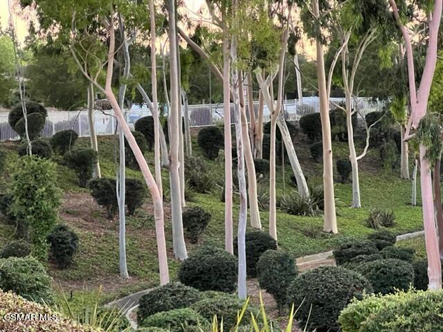 1225 Fitzgerald Road, Unit E Simi Valley, CA 93065 - Photo 27 of 30 a view of an outdoor space with trees