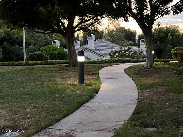 1225 Fitzgerald Road, Unit E Simi Valley, CA 93065 - Photo 28 of 30 a view of backyard with green space