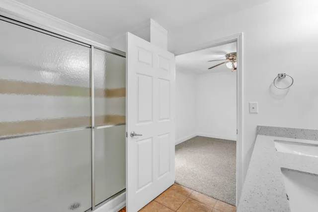 a view of closet area