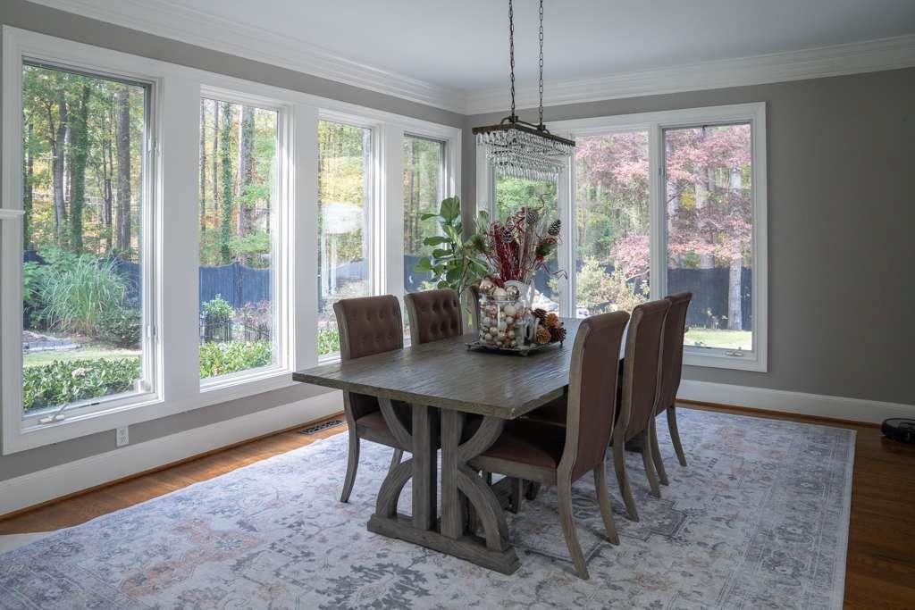 21 River Pine Drive Southwest Rome, GA 30165 - Photo 29 of 64 a view of a dining room with furniture window and outside view