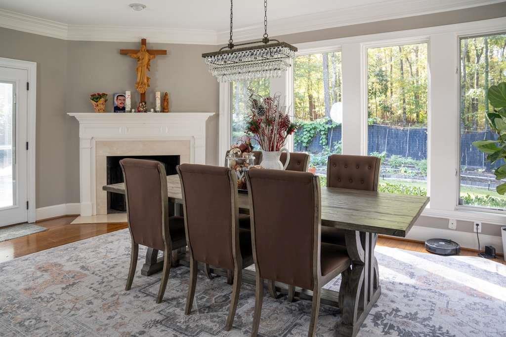 21 River Pine Drive Southwest Rome, GA 30165 - Photo 30 of 64 a view of a dining room with furniture window and outside view