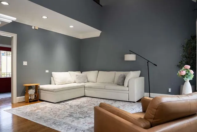 a view of a livingroom with toys