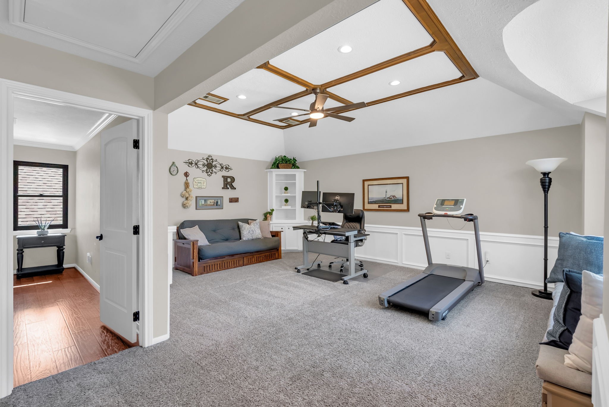 6034 Oak Creek Lane Spring, TX 77379 - Photo 25 of 42 Game Room Located on the 2nd Floor! 6034 Oak Creek Ln., Spring, TX 77379