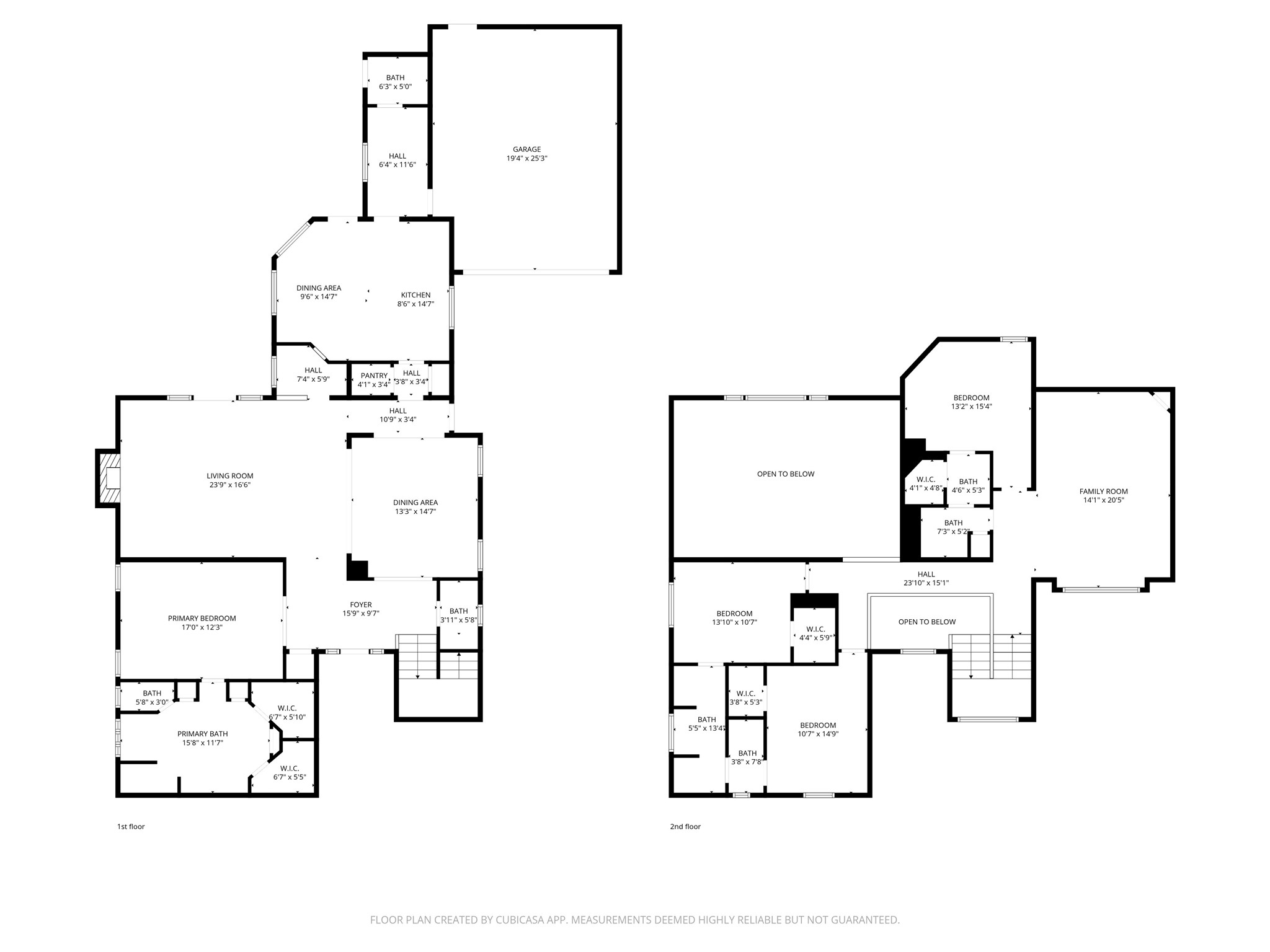 6034 Oak Creek Lane Spring, TX 77379 - Photo 42 of 42 Floorplan! 6034 Oak Creek Ln., Spring, TX 77379