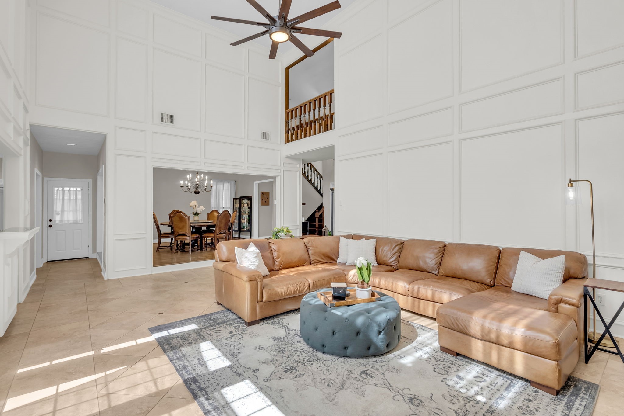 6034 Oak Creek Lane Spring, TX 77379 - Photo 10 of 42 A look back from the Living Room to the Dining Room! 6034 Oak Creek Ln., Spring, TX 77379