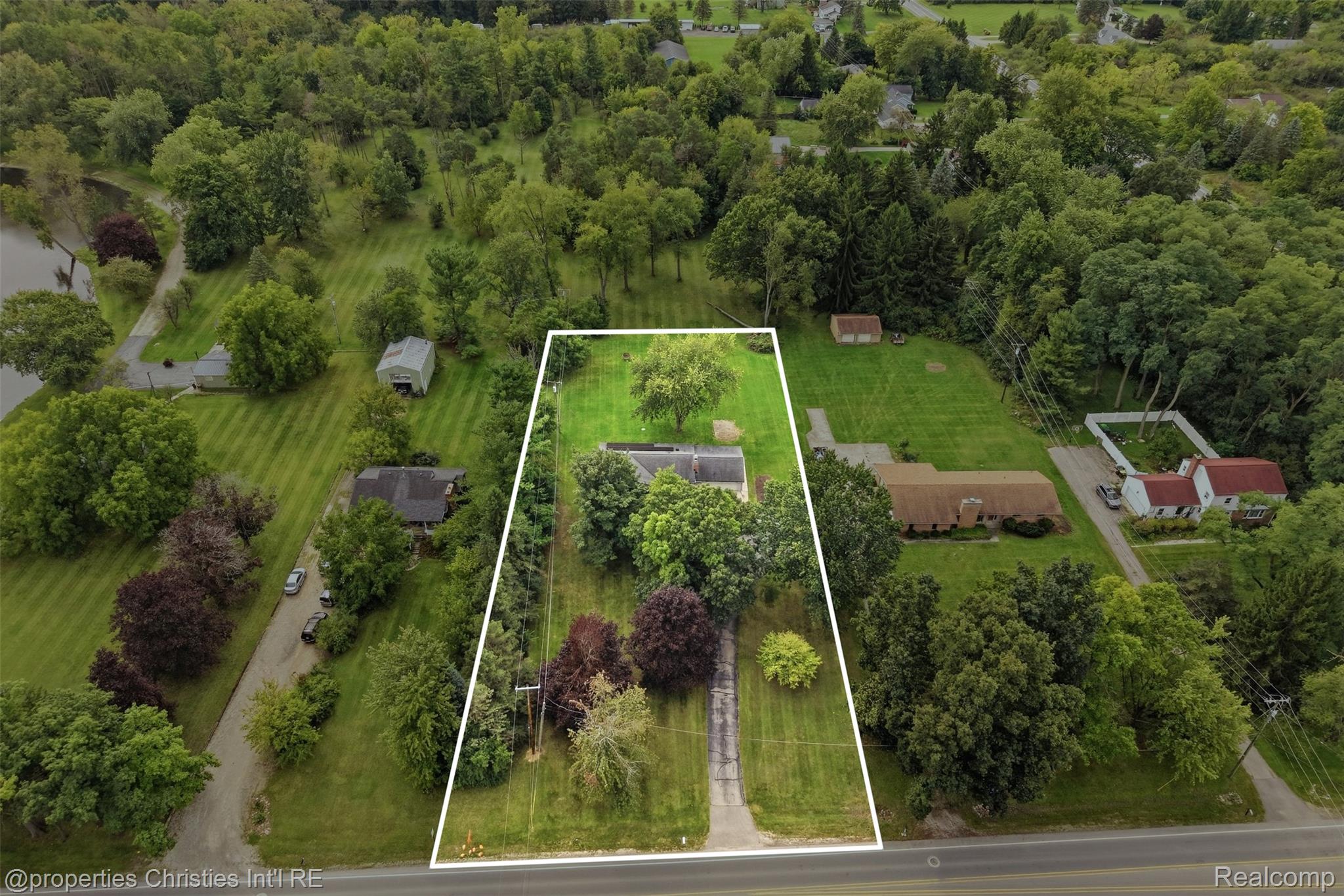 4030 Textile Road Ypsilanti, MI 48197 - Photo 47 of 58 Expansive lot featuring mature trees and a private driveway