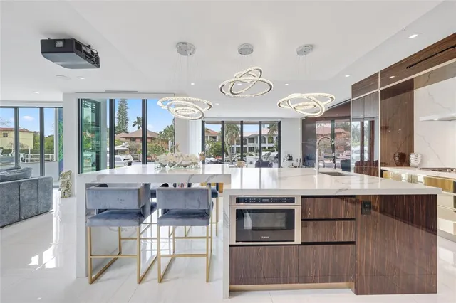 a view of living room with granite countertop furniture and natural light