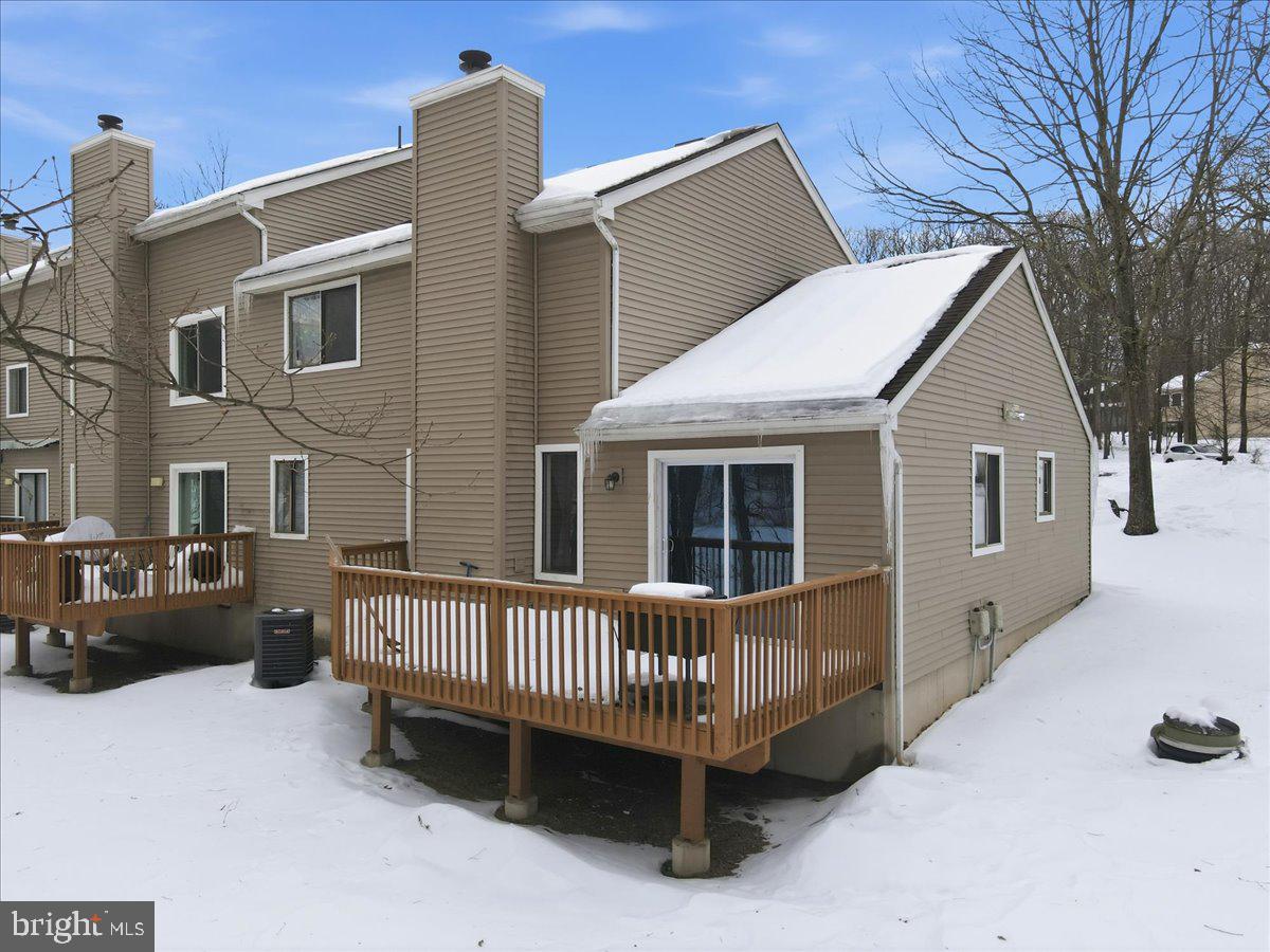 3301 Windemere Drive Bushkill, PA 18324 - Photo 39 of 70 a view of a house with a wooden deck