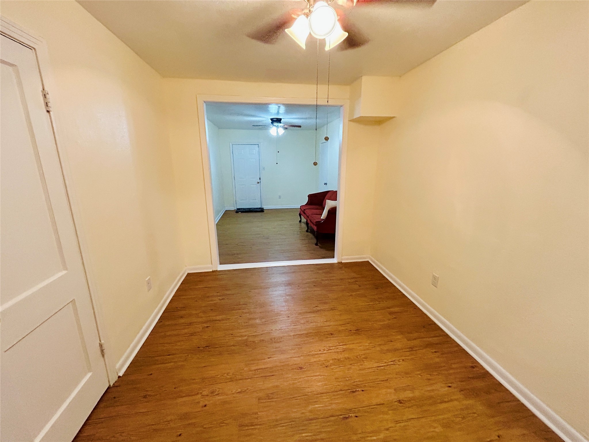 5806 Beldart Street Houston, TX 77033 - Photo 15 of 23 a view of a hallway