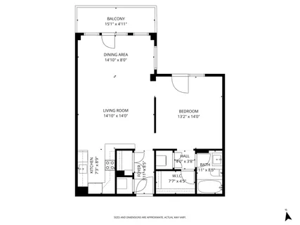 a picture of a bench in front of a door