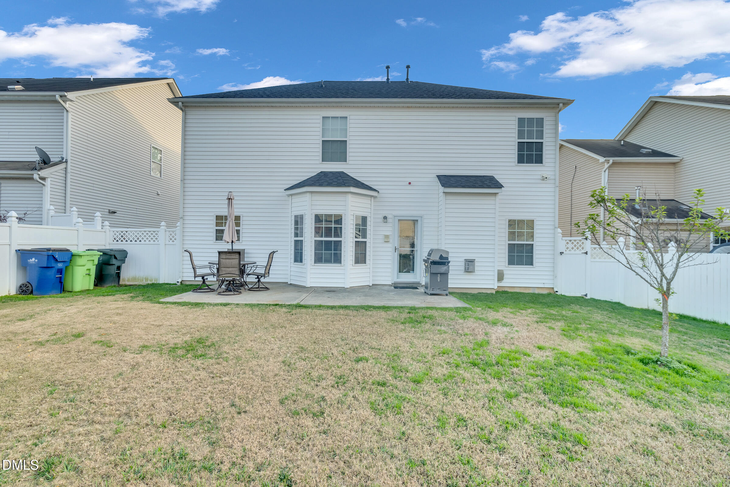 5165 Busted Rock Trail Raleigh, NC 27610 - Photo 3 of 18 a view of a house with backyard and porch