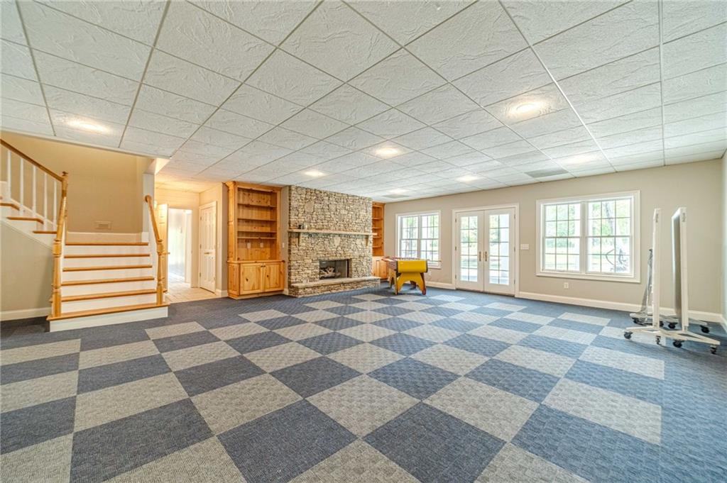 1271 Carl Davis Road Northwest Monroe, GA 30656 - Photo 58 of 80 a view of a livingroom with a patio and a yard