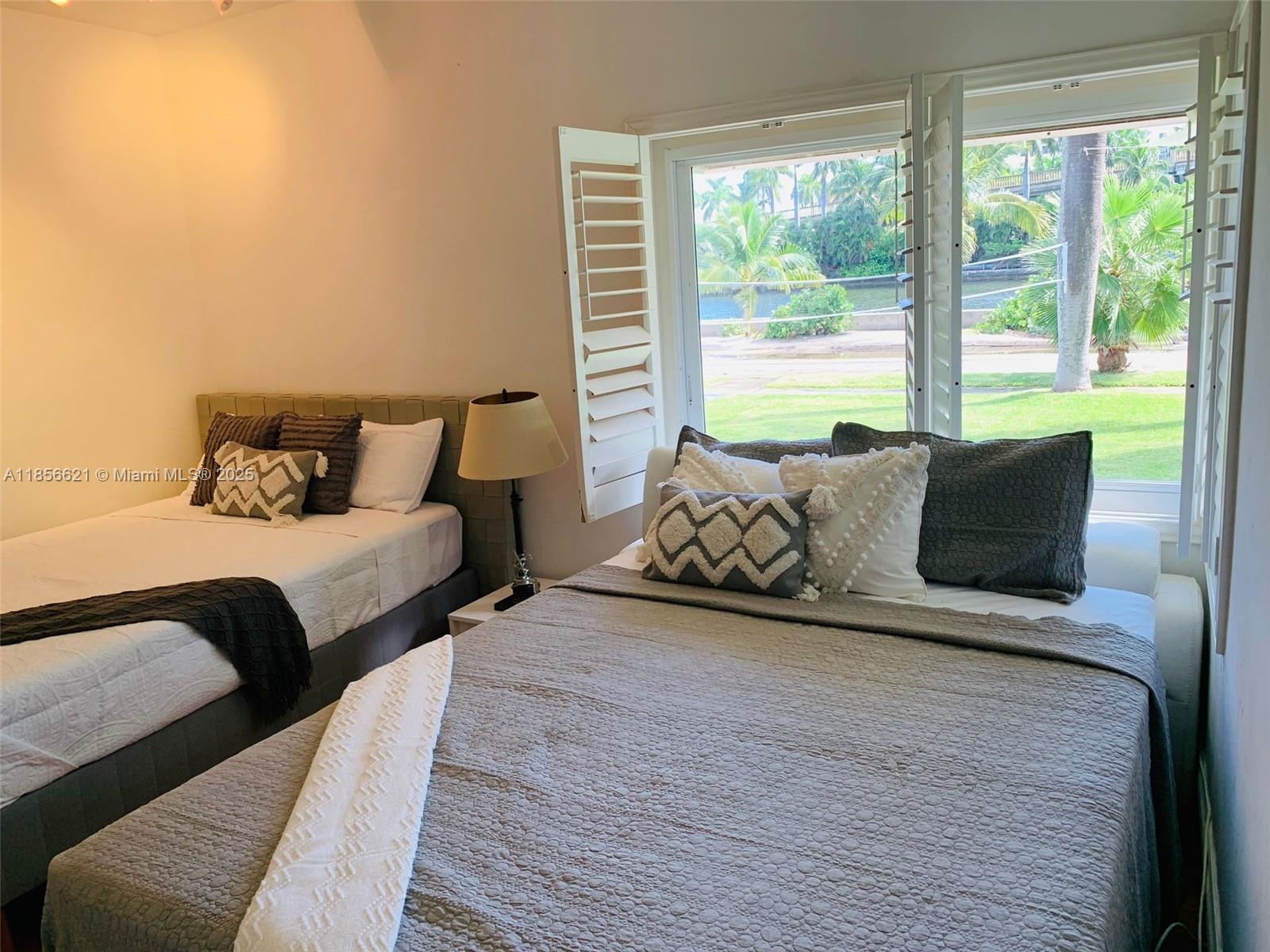 701 Hollywood Boulevard, Unit 701 Hollywood, FL 33019 - Photo 17 of 27 a bed sitting in a bedroom next to a window