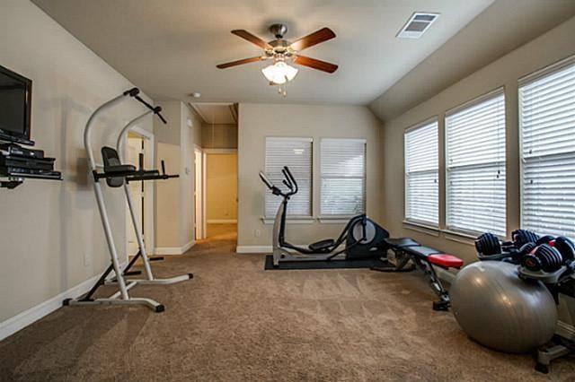 817 Deer Ridge Trail McKinney, TX 75072 - Photo 22 of 35 game room showing equiptment