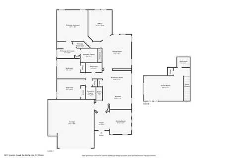 $395,000 | 1517 Martin Creek Drive, Little Elm, TX 75068