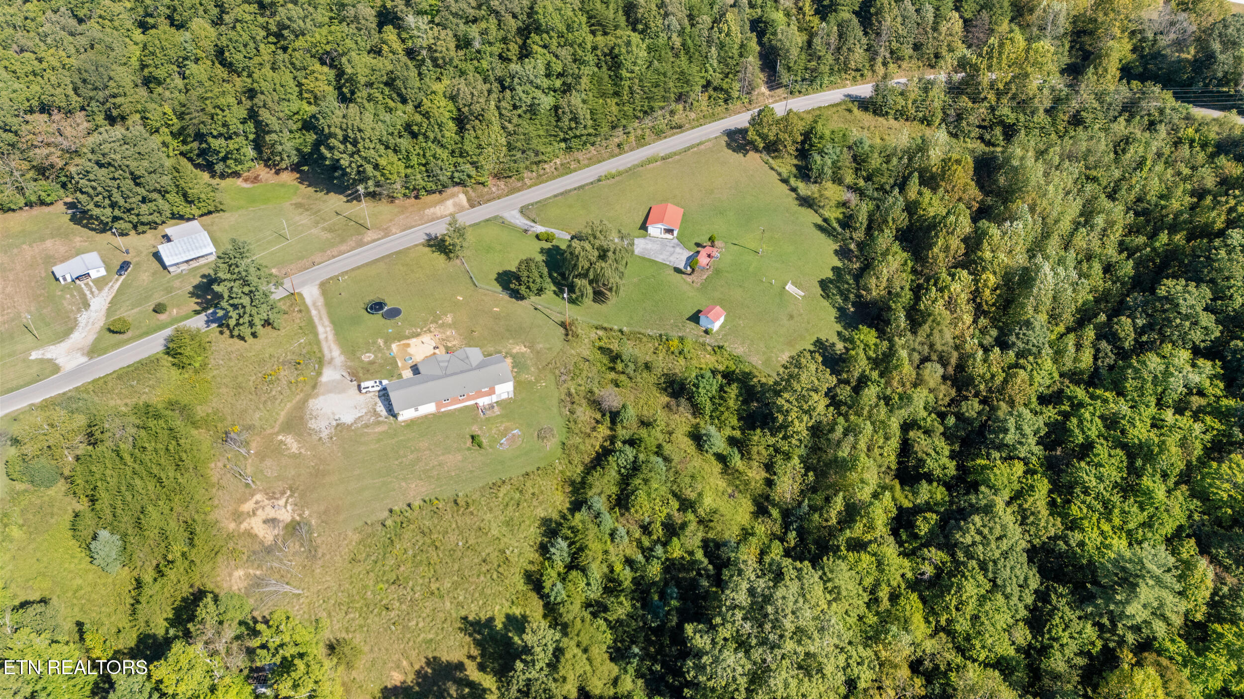 1803 Mountain View Road Robbins, TN 37852 - Photo 30 of 31 Aerial view of the property