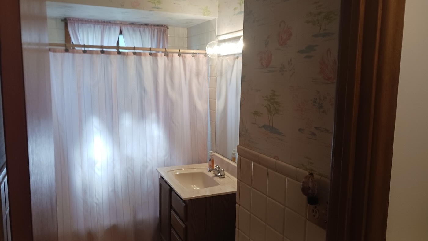 433 West Diversey Avenue Addison, IL 60101 - Photo 7 of 8 a bathroom with a sink and a mirror