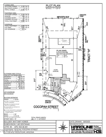 $535,721 | 18412 West Cocopah Street, Goodyear, AZ 85338