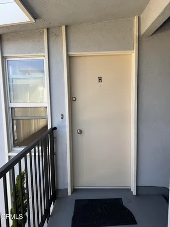 a view of a front door