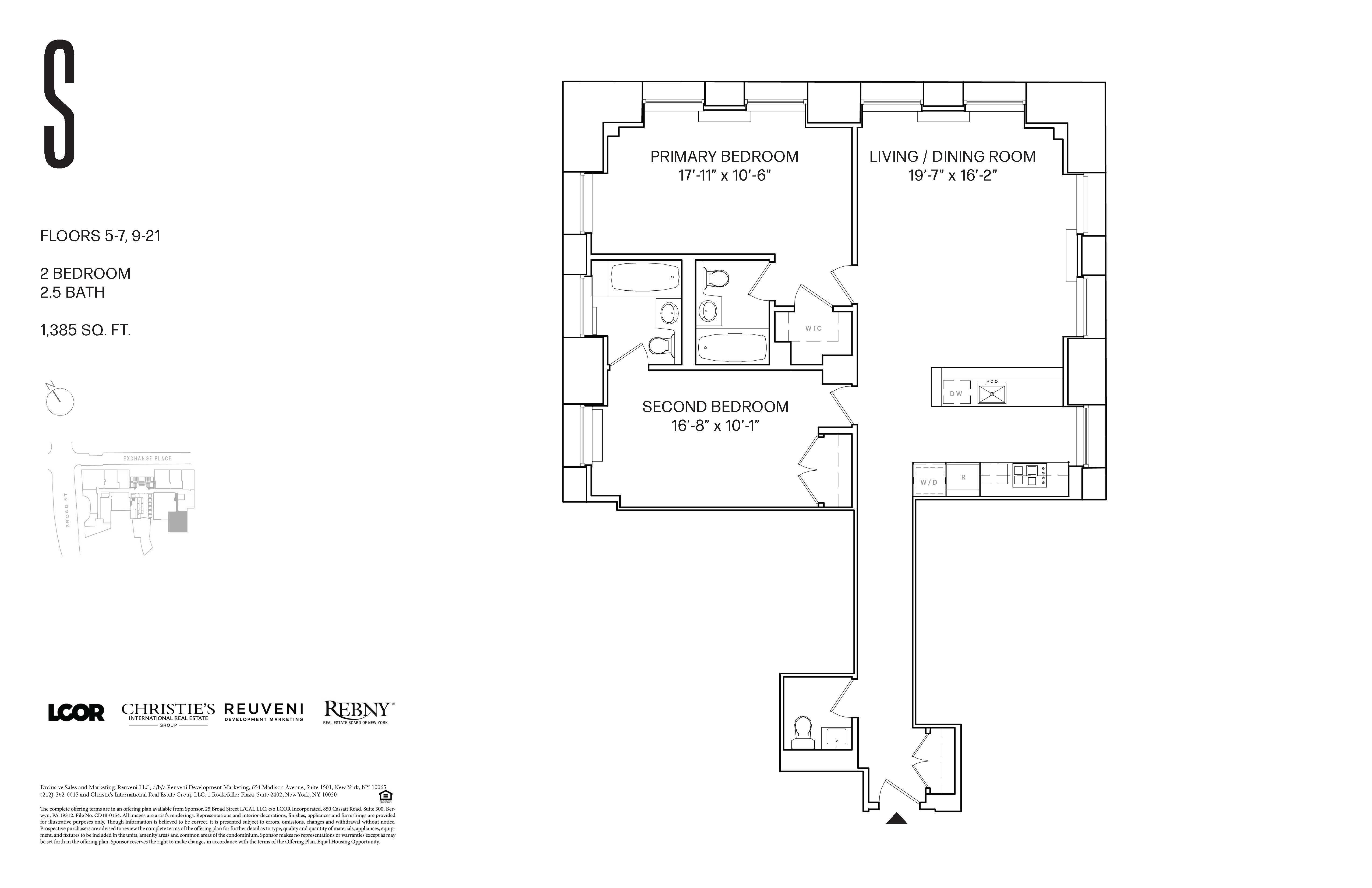 25 Broad Street, Unit 8S Manhattan, NY 10004 - Photo 7 of 7