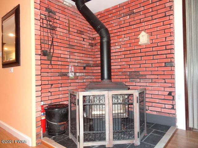 102 Lochinvar Road Greeley, PA 18425 - Photo 17 of 30 Woodburning Stove