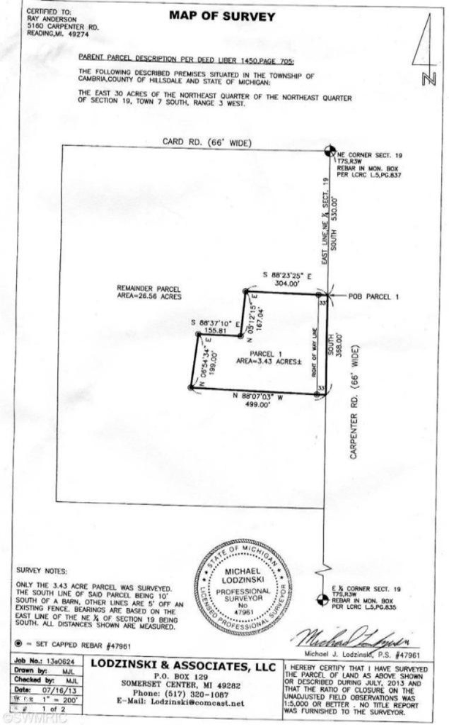 5160 Carpenter Road Reading, MI 49274 - Photo 9 of 20 Additional Photo