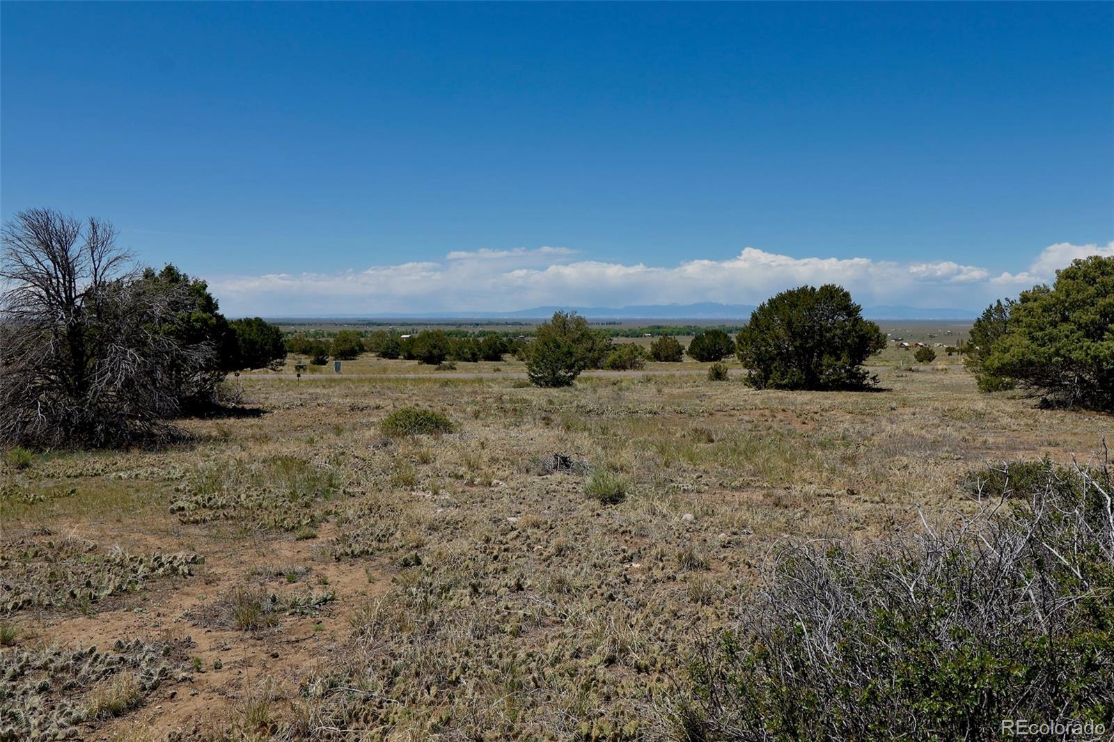 1515 Wagon Wheel Road Crestone, CO 81131 - Photo 7 of 15 a view of a dry yard with wooden fence