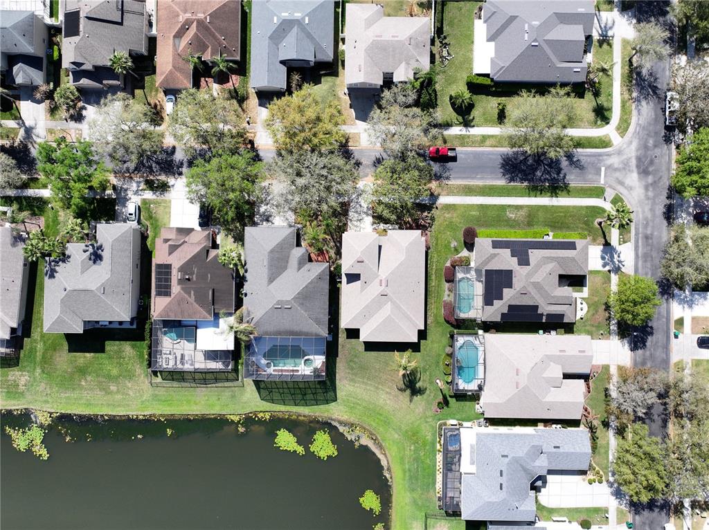 1209 Castleport Road Winter Garden, FL 34787 - Photo 28 of 36 an aerial view of multiple houses with yard