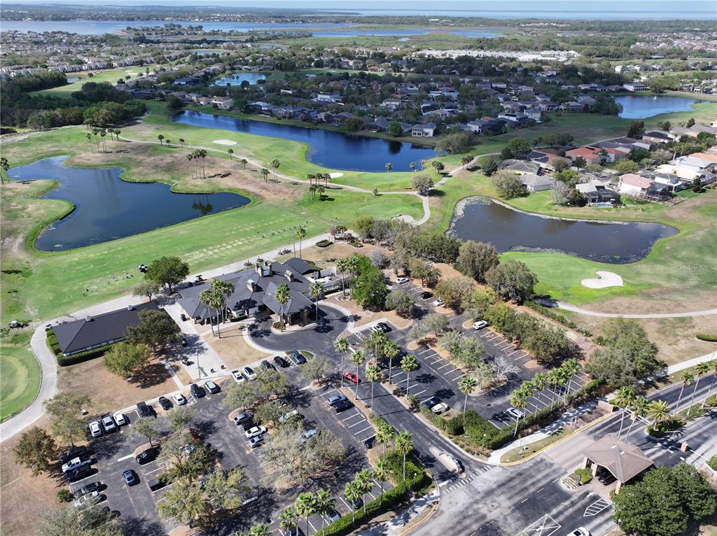 1209 Castleport Road Winter Garden, FL 34787 - Photo 34 of 36 an aerial view of a houses with a lake view