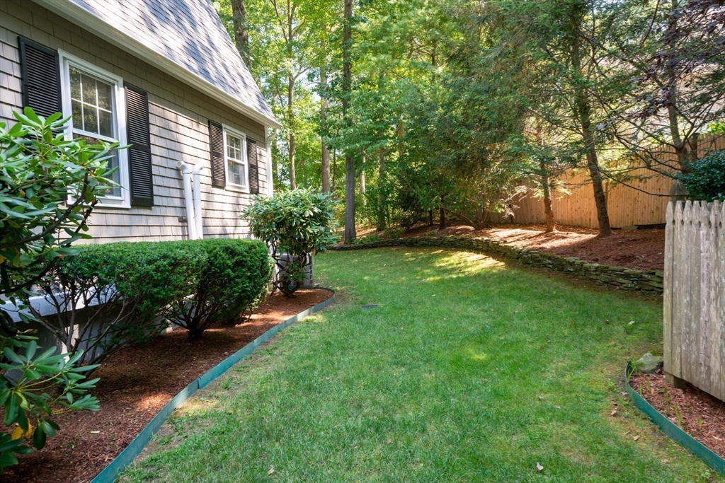 55 Boyles Street Beverly, MA 01915 - Photo 7 of 30 a view of backyard with garden and trees