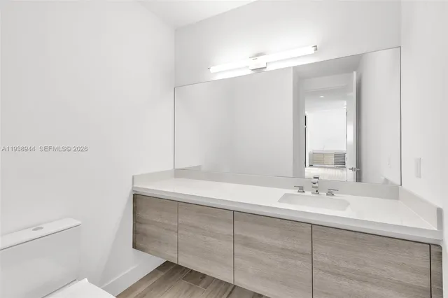 wooden floor in a room