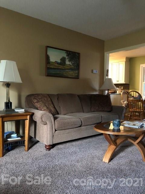 10101 Deer Spring Lane Charlotte, NC 28210 - Photo 22 of 45 a living room with furniture a couch and a dining table