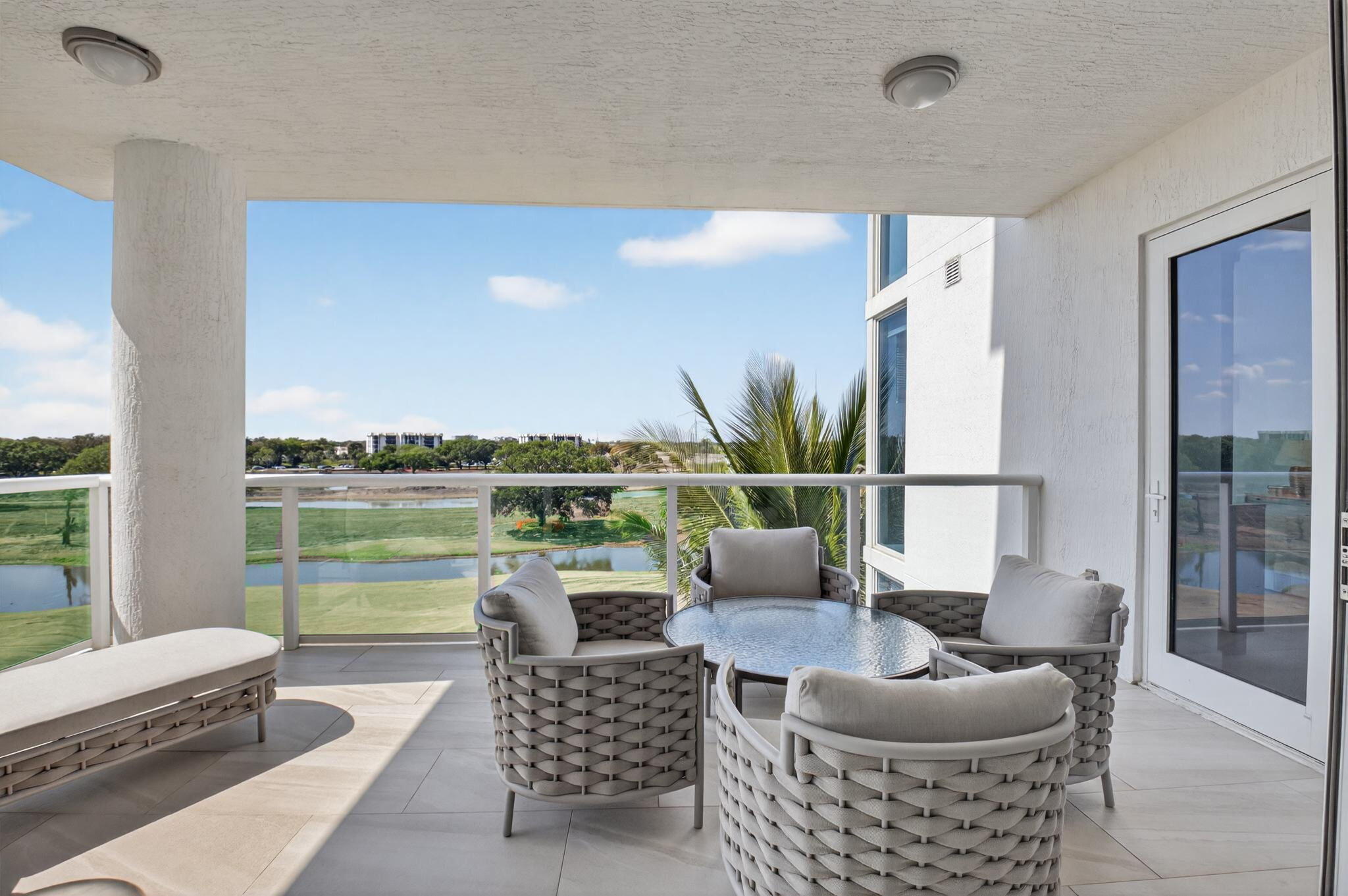 20155 Boca W Drive, Unit B401 Boca Raton, FL 33434 - Photo 34 of 64 Rear Balcony