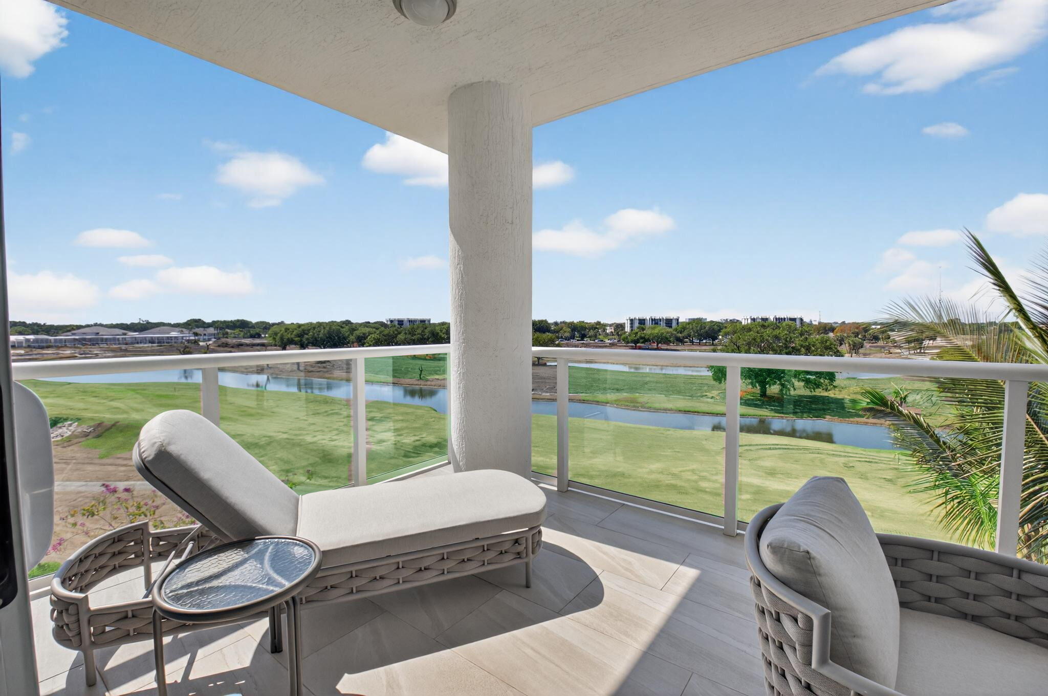 20155 Boca W Drive, Unit B401 Boca Raton, FL 33434 - Photo 6 of 64 Rear Balcony