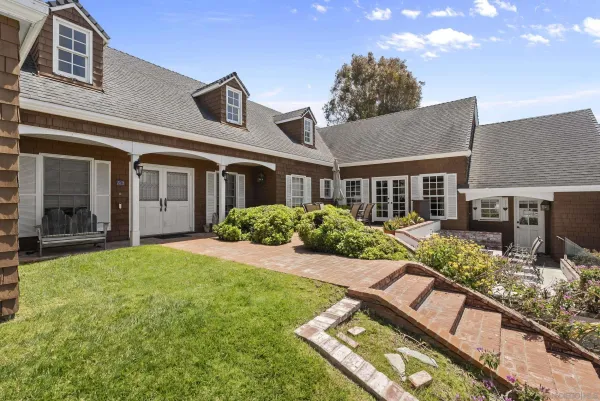 front view of house with a yard