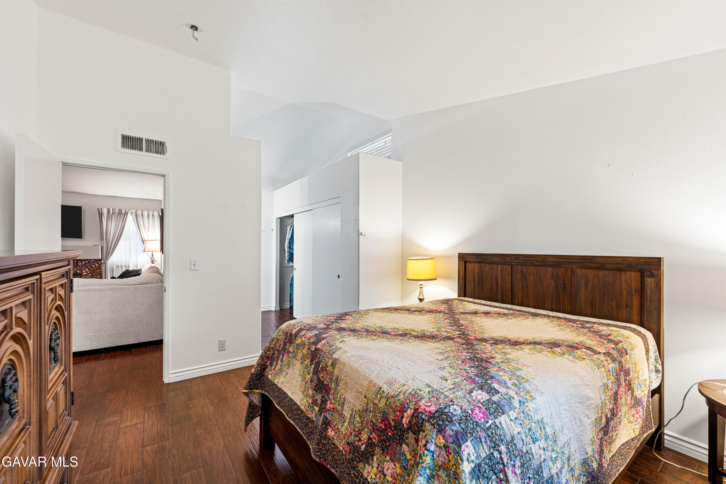 3418 Rodney Street Rosamond, CA 93560 - Photo 26 of 35 a bedroom with a bed and a couch