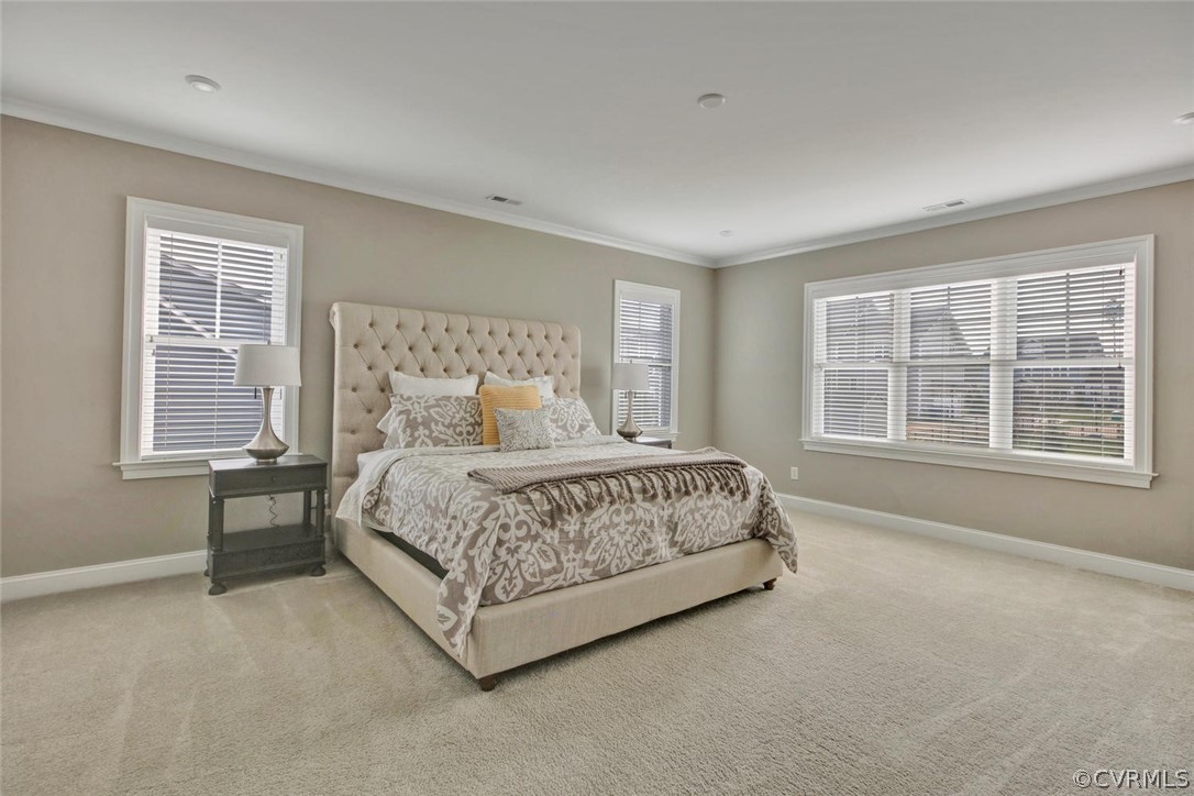 5154 Lake Summer Loop Moseley, VA 23120 - Photo 27 of 41 a spacious bedroom with a bed and a window