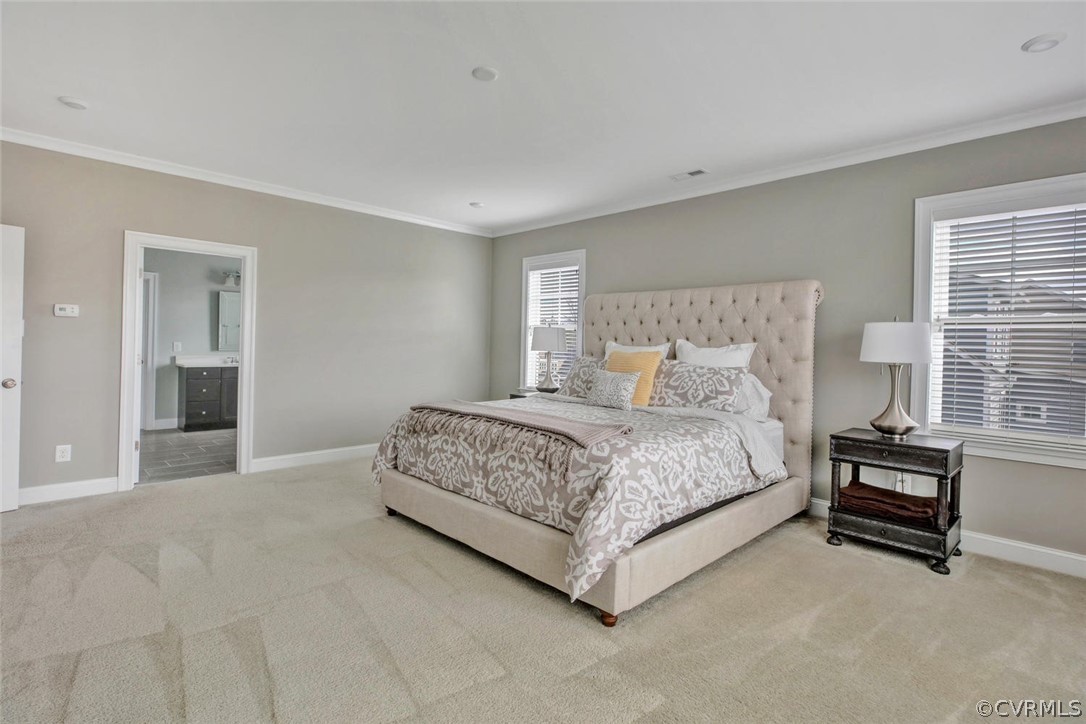 5154 Lake Summer Loop Moseley, VA 23120 - Photo 28 of 41 a spacious bedroom with a bed and dresser