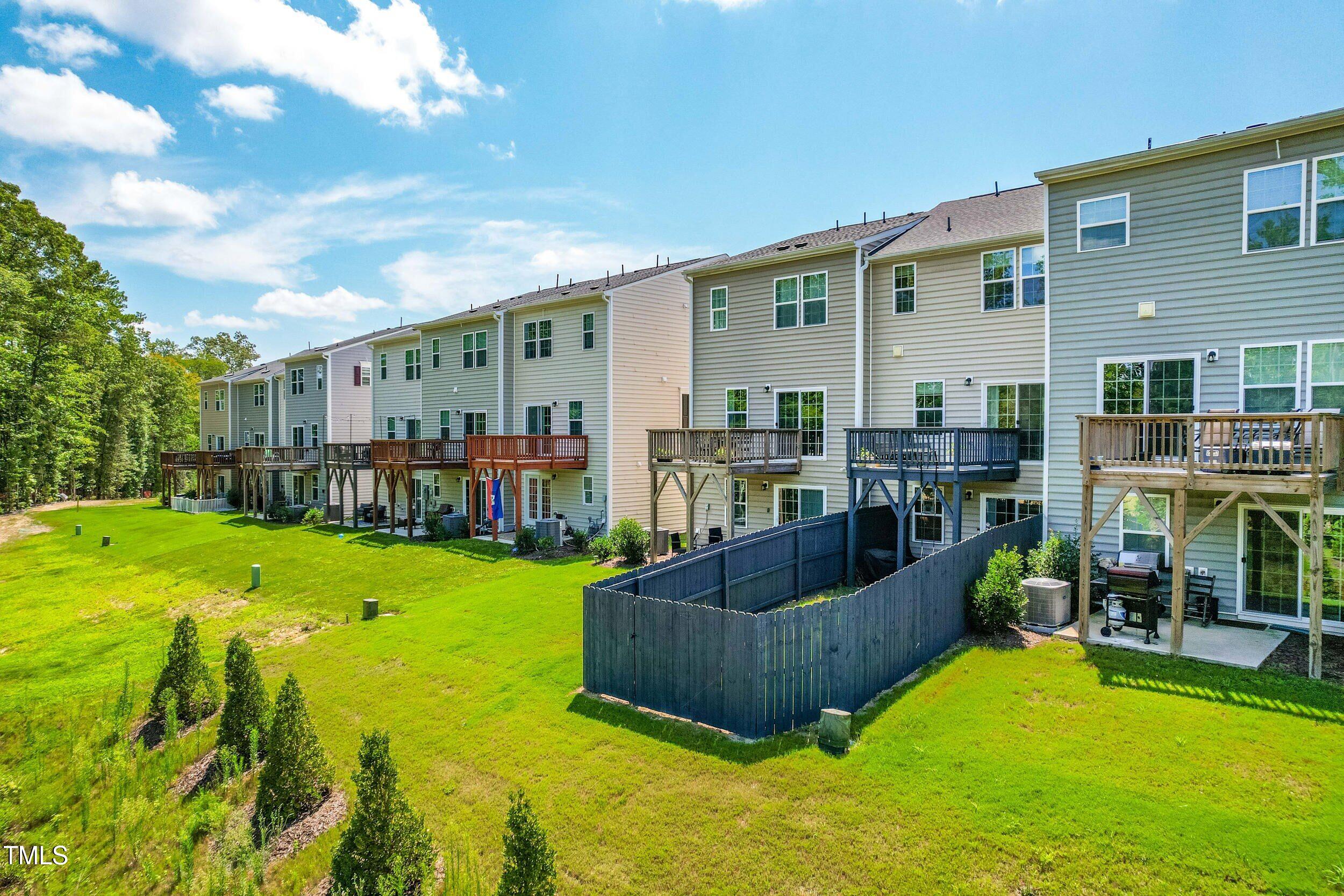 6607 Pathfinder Way Raleigh, NC 27616 - Photo 37 of 37 a view of an house with backyard and swimming pool