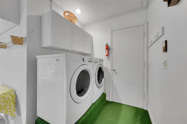 a view of a room with sliding windows