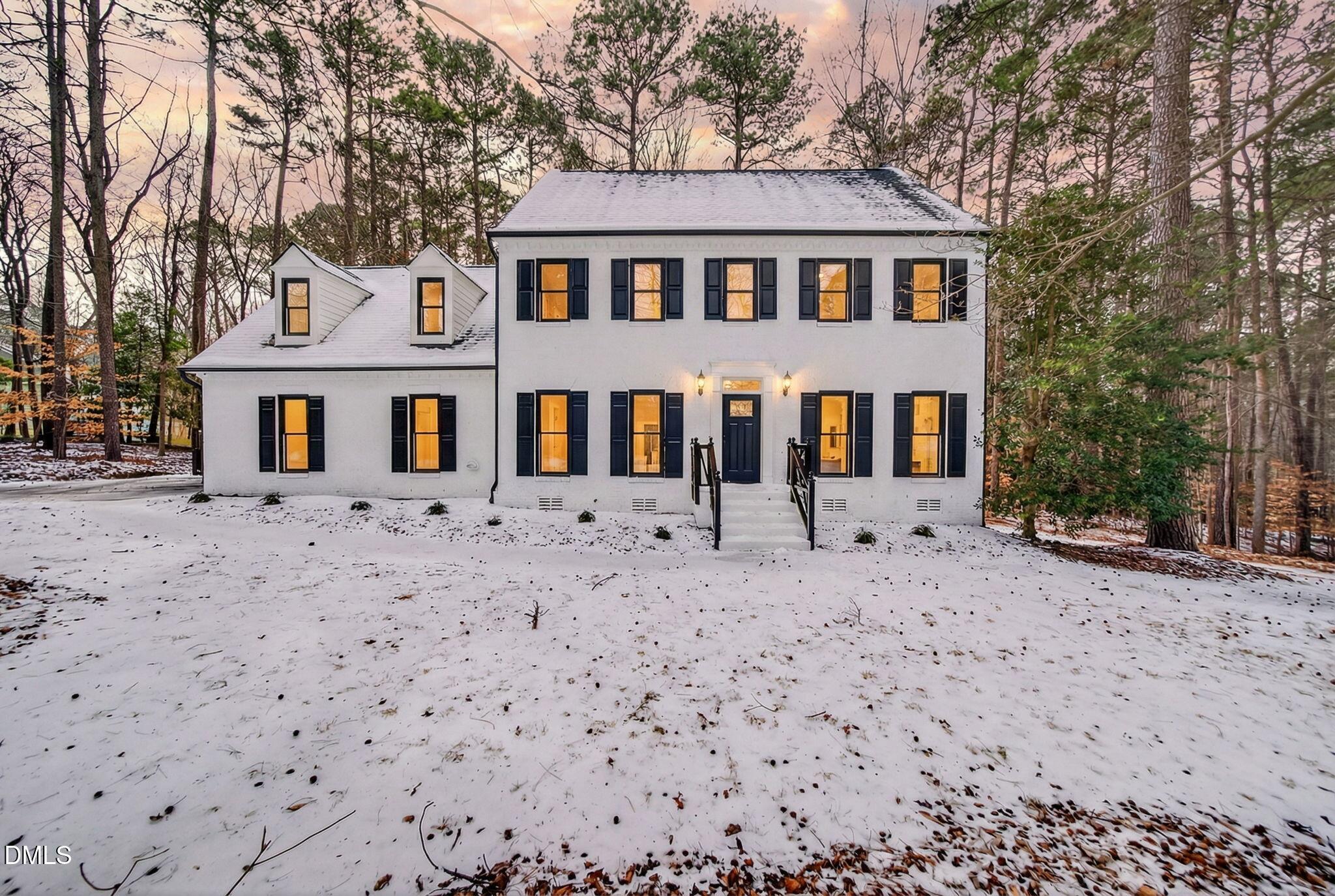 11505 Burberry Drive Raleigh, NC 27614 - Photo 74 of 80 a front view of a house with a yard