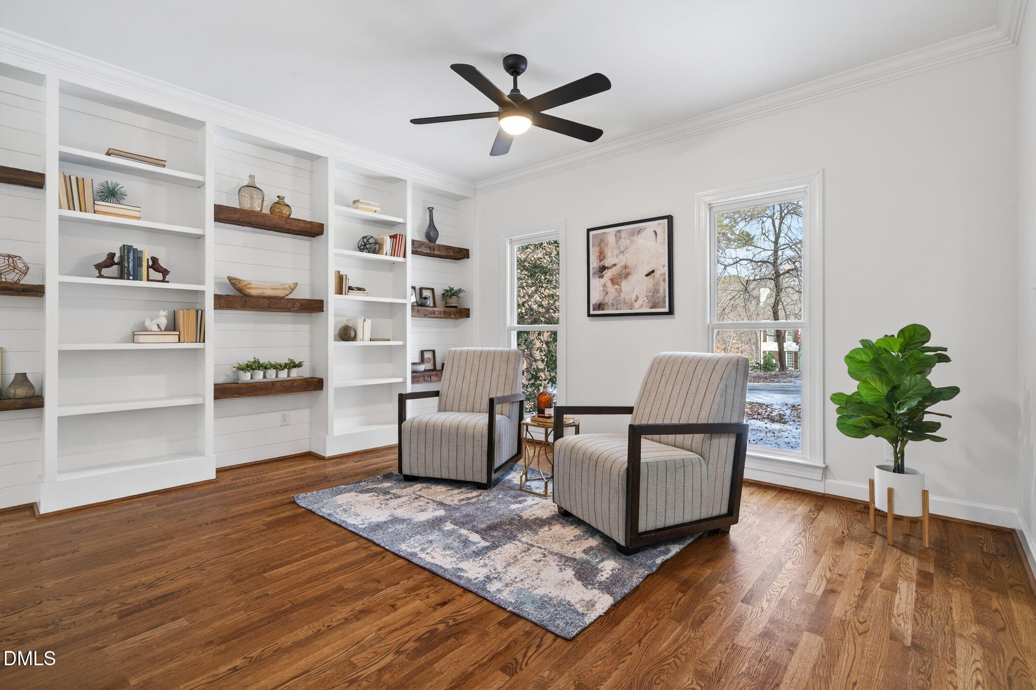 11505 Burberry Drive Raleigh, NC 27614 - Photo 9 of 80 a living room with furniture and wooden floor