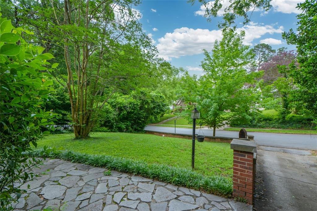 1424 Emory Road Northeast Atlanta, GA 30306 - Photo 4 of 36 a view of a park with large trees