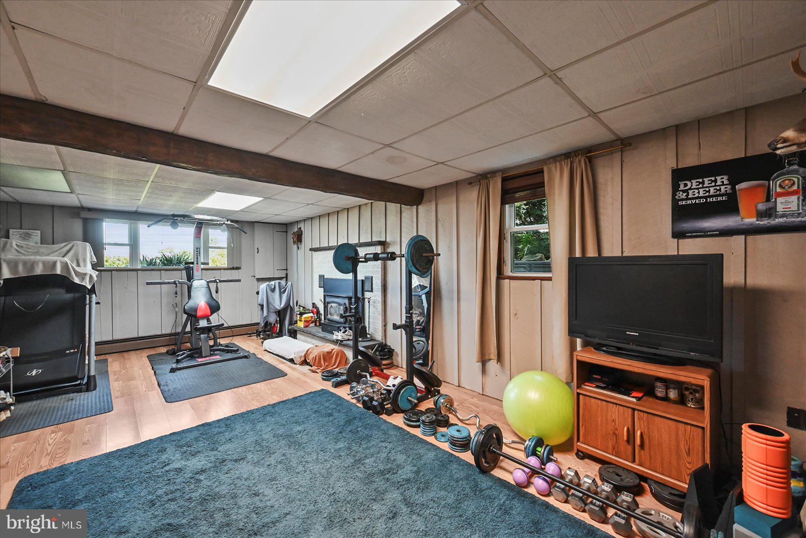 253 Kindig Road Littlestown, PA 17340 - Photo 22 of 41 Versatile basement fitness space.
