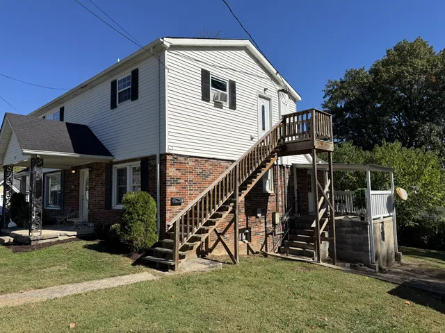 a view of outdoor space and yard