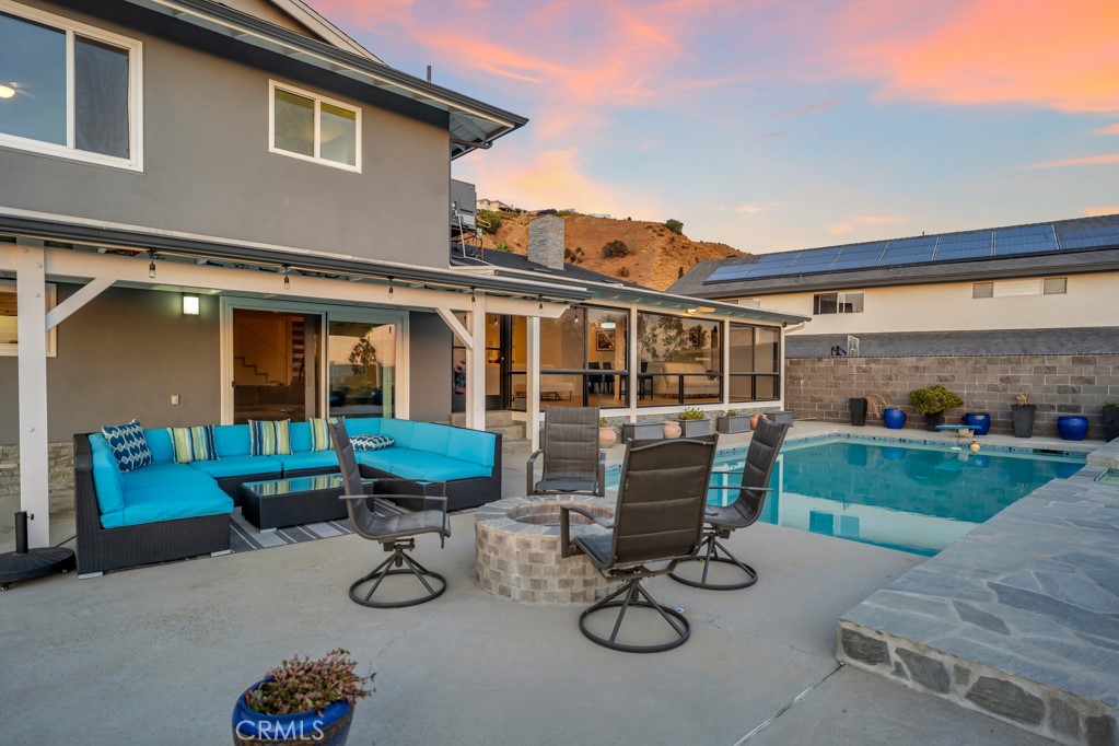 10208 Sully Drive Sun Valley, CA 91352 - Photo 36 of 44 a view of house with outdoor seating space