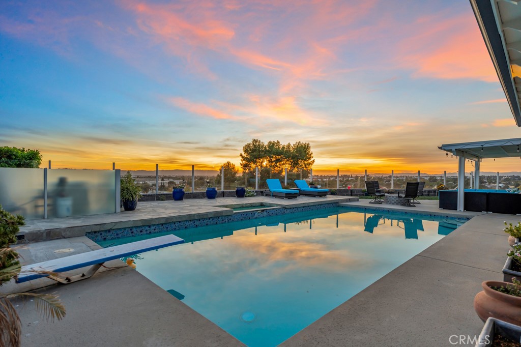 10208 Sully Drive Sun Valley, CA 91352 - Photo 38 of 44 a view of swimming pool with outdoor seating