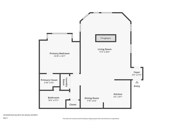 $1,750 | 123 McGill Park Avenue Northeast, Unit 123, Atlanta, GA 30312
