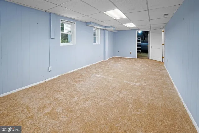 a view of empty room